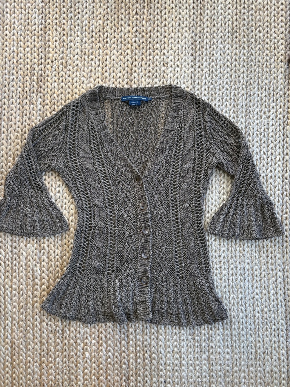 Vintage Ralph Lauren Hand-Knit Cardigan Sweater – Excellent/Perfect Condition